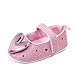 Girls Heart-Shaped Bling Infant Baby Toddler Fashion Prewalker Princess Shoes Baby Shoes Shoes Little (Pink, 0-6 Months)
