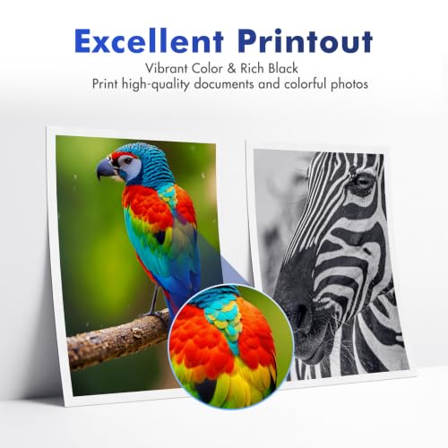 Image of LC401XL MFC-J1010DW LC401 Ink Cartridges for Brother Printer MFC J101DW | Compatible for Brother LC401XL 401 MFC-J1010DW MFC-J1170DW MFC-J1012DW MFC-J1800DW J1010DW - 4 Pack Black Cyan Magenta Yellow