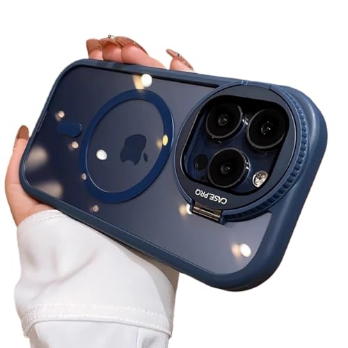 iPhone�p 17 16 15 14 13 12 Pro Max Plus�p�J���������Y�ی�t���b�v�u���P�b�g�X�^���h�}�O�l�b�g�P�[�X�����J�o�[�A�u���[�AiPhone�p 16pro max�p