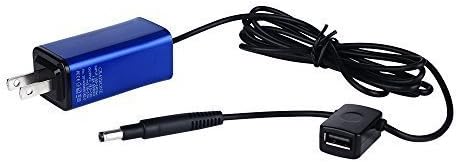 Crazepower One Universal AC Adapter 19.5V 3.33A 65W Battery Charger Lightweight Slim Version Power Supply For HP Pavilion Envy SpectreXT Pro laptops Blue color