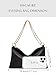 oscaurt Women's Evening Handbag Satin Shoulder Bag Purse for Prom Engagement Cocktail Party Wedding