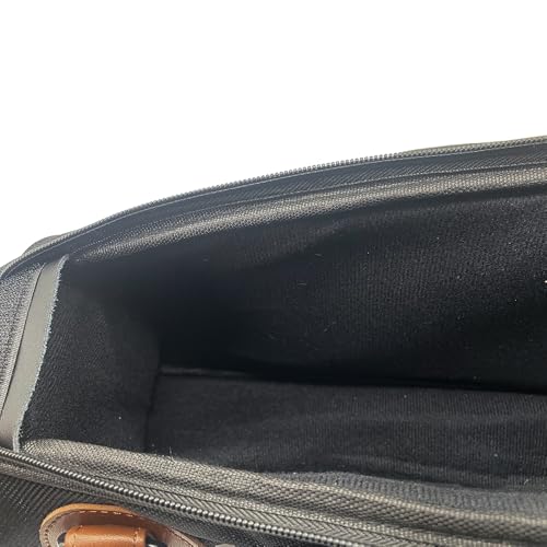 WUQIMUSC Trumpet Gig Bag, Durable and Lightweight Instrument Case, Oxford Cloth with Comfortable Shoulder Strap and Leather Gripped Handle, Easy to Carry,0.71kg