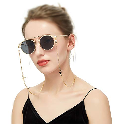 Chaînes de lunettes cordon polyvalent pour lunettes de femmes hommes