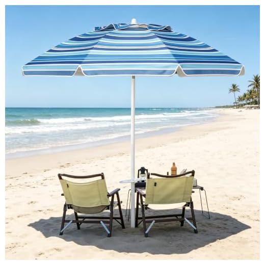 Aoxun Portable 8 FT Beach Umbrella