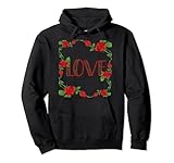 Roses Amour Sweat à Capuche