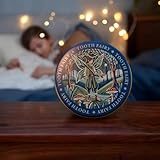 TINIT Tooth Fairy Tin Box Boy Girl Keepsake Teeth Storage child toddler baby kid gift present birthday first tooth bag pouch (Boy Fairy (Navy Blue Design))