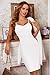 Avidlove Full Slip for Women Under Dress Adjustable Spaghetti Strap Cami Dress Chemisess Lingerie Sleepwear(White,L
