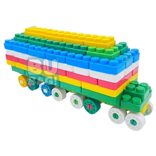 Kit 140 Peças De Blocos De Montar Educativo Brinquedos Infantil - Gravo Brink