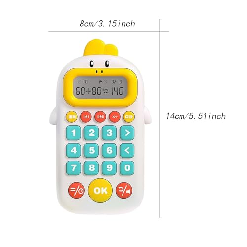 Calculadora electrónica para niños con dificultades en matemáticas escolares 3