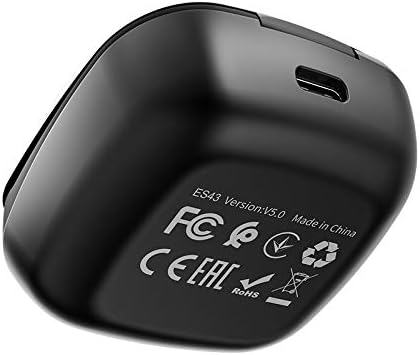 Back of HOCO ES43 Charging Case with Specifications