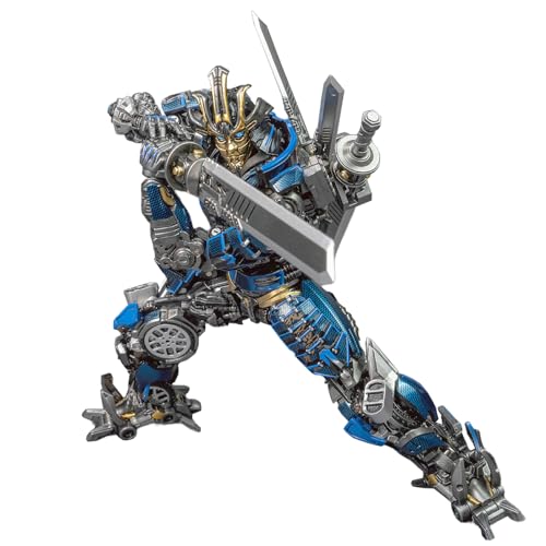 Image of YOLOPARK Transformers Toys Age of Extinction Drift Action Figure,AMK PRO Series 6.3 Inch Highly Articulated Transformers Model Kit for Ages 15 and Up,No Converting