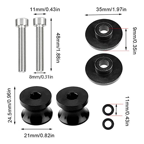 RtottiM 2 Pezzi Forcellone Cavalletto Appoggi