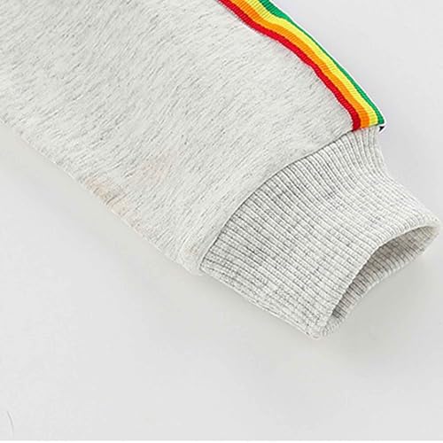 Pull à capuche garçon col rond résistant pour tout-petits recherchant un sweat doux imprimé - 7