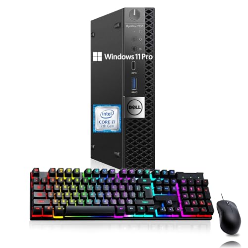Dell Optiplex 7050 Mini computadora de sobremesa, Core i7-6700 3....