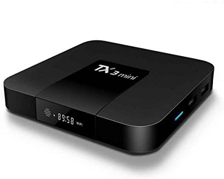 Flexymove – TX3 Mini Smart TV Box Android 7.1.2 –1/16GB or 2/16GB - Amlogic S905W Quad Core 2.4GHz WiFi 4K x 2K HD Set Top Box AV