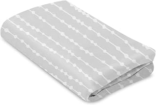 mamaRoo Sleep Waterproof Bassinet Sheet - Beads, Grey