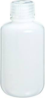 Karter Scientific 60ml Narrow-Mouth Round Media Storage Bottle, HDPE Material, Screw Cap in PP Material, Leakproof, 238I5 (Case of 48)