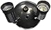 Lithonia Lighting OFTH 300PR 120 P BZ M12 Twin Par Holder Dusk to Dawn Outdoor General Purpose Flood Light, Grey Bronze