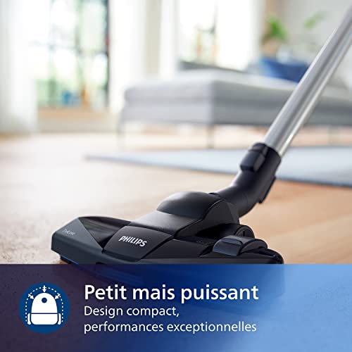 Philips PowerPro Compact Série 3000 Aspirateur sans Sac - 900 W Avec Filtre HEPA et Brosse TriActive (FC9332/09) - Image 4