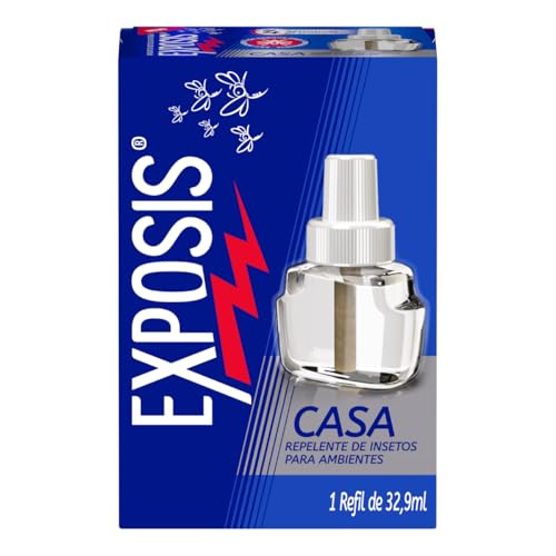 Exposis Casa, Repelente Eletrico Líquido, 1 Refil de 32,9ml
