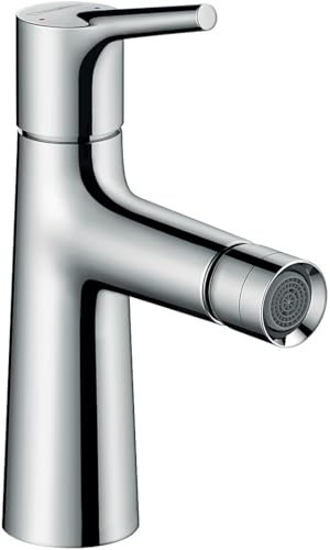 hansgrohe Talis S Einhebel-Bidetarmatur mit Zugstangen-Ablaufgarnitur, Chrom
