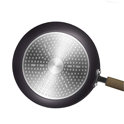 UQACHG Kochtopf Antihaft-Bratpfanne Wokpfanne Steaktopf Bratpfanne Weniger Öl Rauch Leicht zu reinigen Gasherd Universalbratpfanne