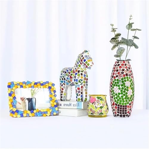 Material para mosaico de arte y pasatiempos creativos con teselas mixtas 7