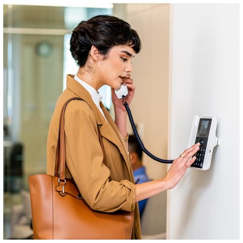 HP Poly Edge E100 IP Telefon Schwarz Kabelgebundenes Mobilteil IPS 7 11 cm 2.8`` 320 x 240 Pixel 82M86AA - vue 10