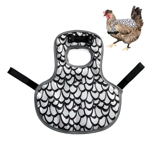 Chicken Saddles for Hens with Adjustable Straps - Outdoor Chicken