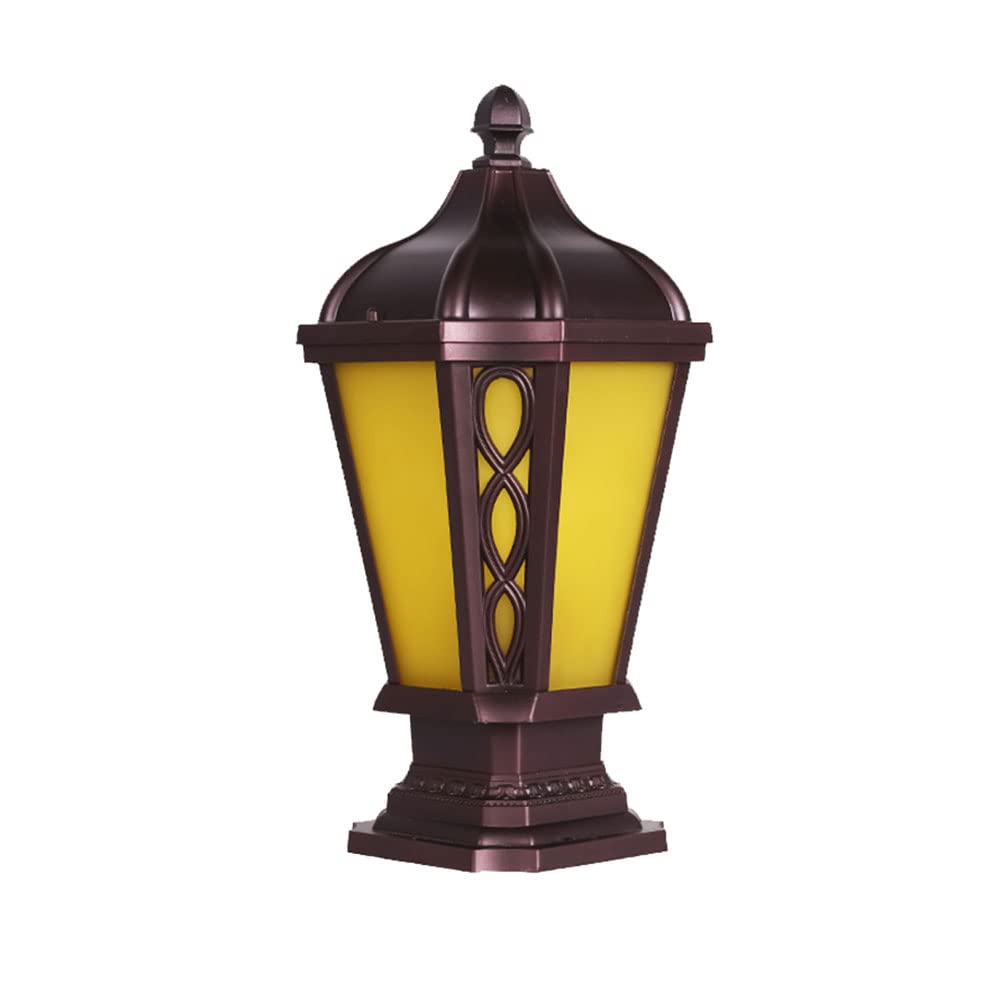 Lámpara de columna para exteriores impermeable tipo farola vintage industrial