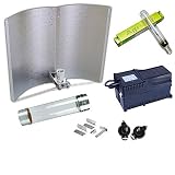 pro cool tube reflector Poleas Easy Roller Kit de iluminación 400W SHP Agrolite + Balastro Agrolite clase 2 + Cooltube + Reflector Adjust-a-Wings Enforcer