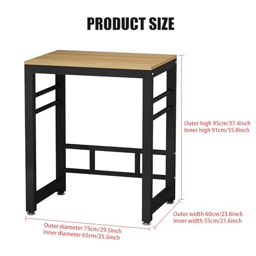 Meuble de rangement pour machine à laver pour optimiser les petits espaces - 2