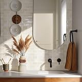 Alwayspon 15x30cmx10Stk 3D Vinyl selbstklebende Spritzschutz-Wandfliesenaufkleber, abziehbare und aufklebbare wasserdichte Wandaufkleber auf Fliesendekor für Küche, Badezimmer, Wand, Beige