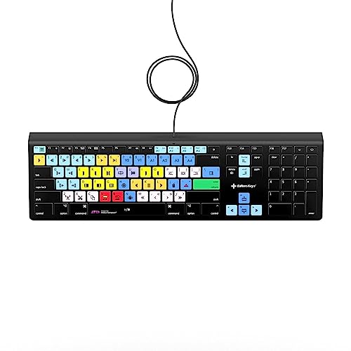 Clavier rétroéclairé Avid Media Composer pour travailler efficacement de nuit