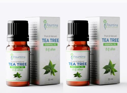 Aceite esencial de árbol de té, 60 ml (2 x 30 ml)