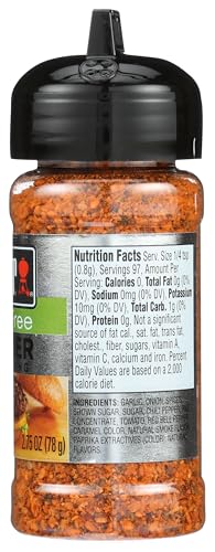 Weber Salt Free Burger Seasoning, 2.75 oz - Thumbnail 5