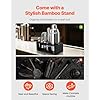 VEVOR Cocktail Shaker Set, 13-Piece Stainless Steel Bar Tools with Bamboo Stand, Martini Bartender Kit Accessories | Mixer Spoon, Muddler, Jigger, Strainer, Liquor Pourers, Ice Tong, Corkscrew, Silver