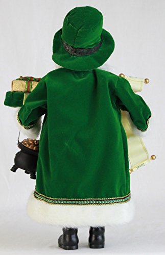 Windy Hill Collection 16" Inch Standing Luck O' The Irish Santa Claus Christmas Figurine Figure Decoration 616200 #TOP2