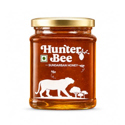 Image of Hunter BEE Sundarban Honey 340g | Wild Forest Honey | Raw & Unprocessed Natural Honey from Sundarbans | No Added Sugar | Naturally Rich in Antioxidants