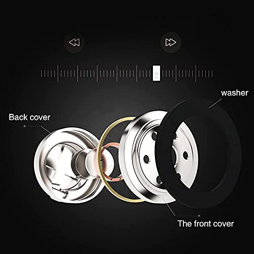 Wired Headphones with Microphone Noise Cancelling Stereo in Ear Sport Music Earphone for Mobile Phone