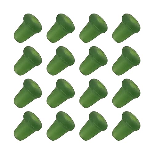 The Lord of the Tools 100Pcs Fishing Hook Bait Stop Hook Beads Stops Fishing Hook Stopper Plastic Fishing Hook Gear Bead Accessories Sport Supplies Green