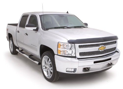 Lund 23510545 Polished Stainless Steel 4" Oval Straight Nerf Bars For 2007-2018 Silverado/Sierra 1500, 2500Hd, 3500Hd Crew Cab #TOP3