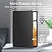 JETech Case for Samsung Galaxy Tab S8 2022/S7 2020 11-Inch with S Pen Holder, Slim Folio Stand Protective Tablet Cover, Multi-Angle Viewing (Black)
