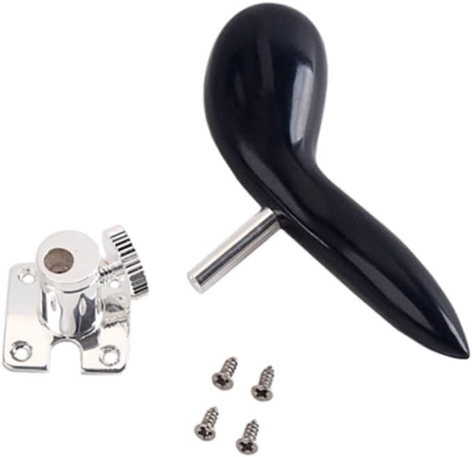 SHOWERORO Bassoon Hand Holder Saddle Rest Silver-plated Base for Woodwind Instrument Easy to Install Accessory for Enhanced Playing Comfort and Performance