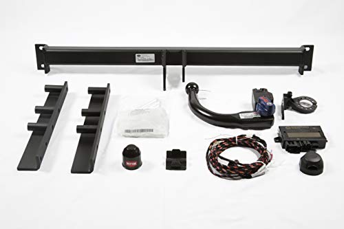 Witter Towbars AD49AQ-13P Detachable Towbar (Swan Neck) for Q5 SUV (8R) incl. Facelift (2008-2016) Including 13Pin Vehicle Specific Wiring Kit