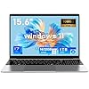 NIAKUN Computadora portátil, portátiles para juegos 2026, PC con tapa superior de 15.6 pulgadas, Windows 11 Pro, 16 GB de RAM 1 TB SSD, procesador Core i7-7600U (hasta 3.9 GHz), Office 365, para negocios y estudiantes, teclado retroiluminado