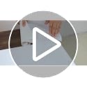 Image of HOME13 White Matte 24 x 72 Self Adhesive Contact Paper Vinyl Wallpaper Wall Cabinets Decorations Waterproof Paper