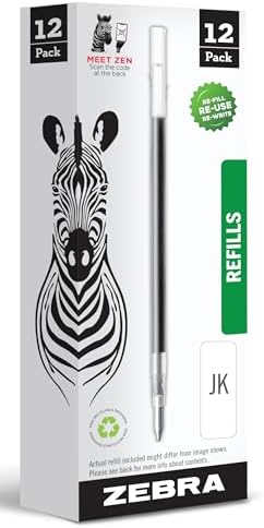 Zebra F-402 Kugelschreiber Edelstahl – 0,7 Mm Feinmine Schwarz, 14 Stück Set