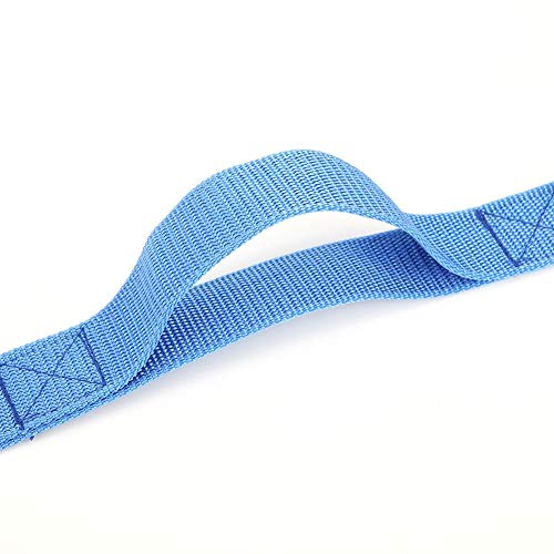 Cinto de ioga, cinto de alongamento, cinto de alongamento de perna, exercício, pano de oxford, malha