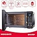 Imagen de Microondas SHARP YC-MG02EB Color Negro, 20L, 800W